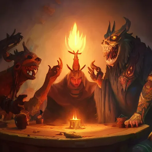 Image similar to magic ritual, ritual, magic smoke everywhere, magic cross, magic ritual, ritual, bright art masterpiece artstation. 8 k, sharp high quality artwork in style of jose daniel cabrera pena and greg rutkowski, concept art by tooth wu, blizzard warcraft artwork, hearthstone card game artwork