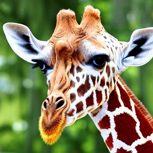 Prompt: kawaii giraffe