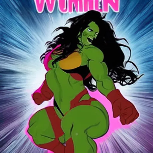 Image similar to women hulk