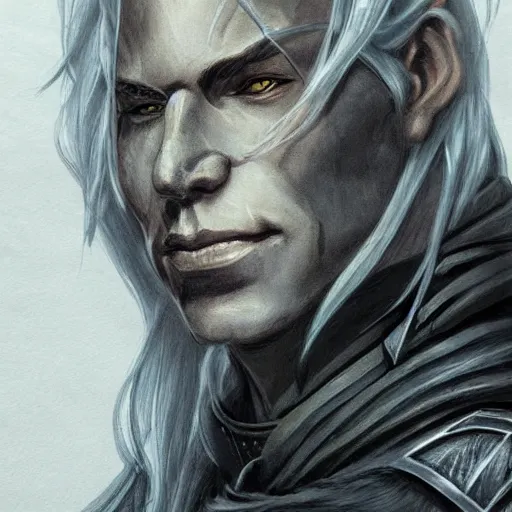 portrait of drizzt do'urden, character art, high | Stable Diffusion ...