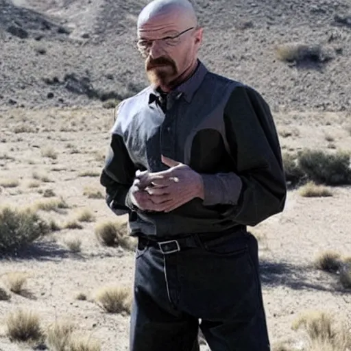 Image similar to walter white as gigachad