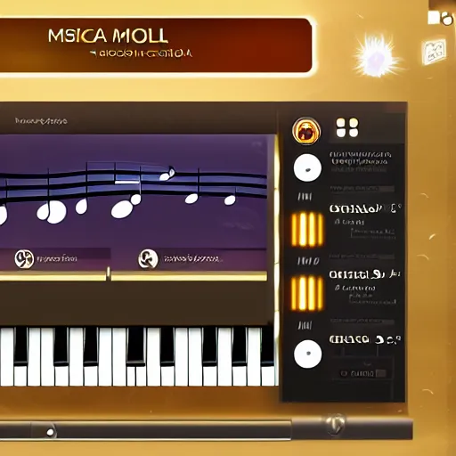 Image similar to vocaloid 6 ai, music program ui screenshot, piano roll