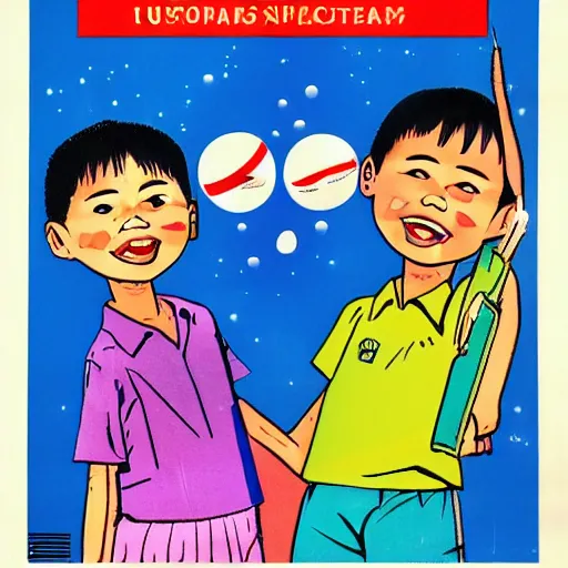 Image similar to 1 9 9 0 s singaporean public education poster