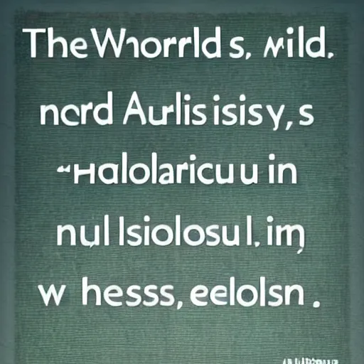 Image similar to the world is an illusion hopelessly lost in hallucinating itself into reality,