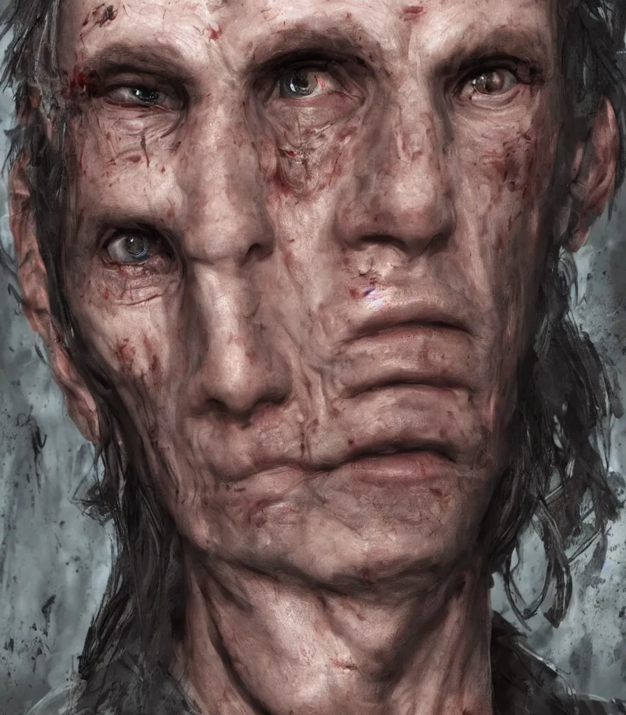 Image similar to ultra realistic portrait of the Doctor from Dead by daylight, 8K resolution, detailed, Artstation