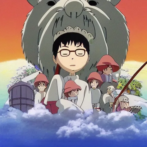 Prompt: art made by Hayao Miyazaki in high quality detailed, 8k, smooth, sharp focus, beautiful scene, studio ghibli, wonderful