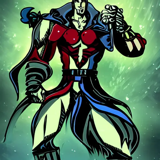 Image similar to legacy of kain in the style of steven universe