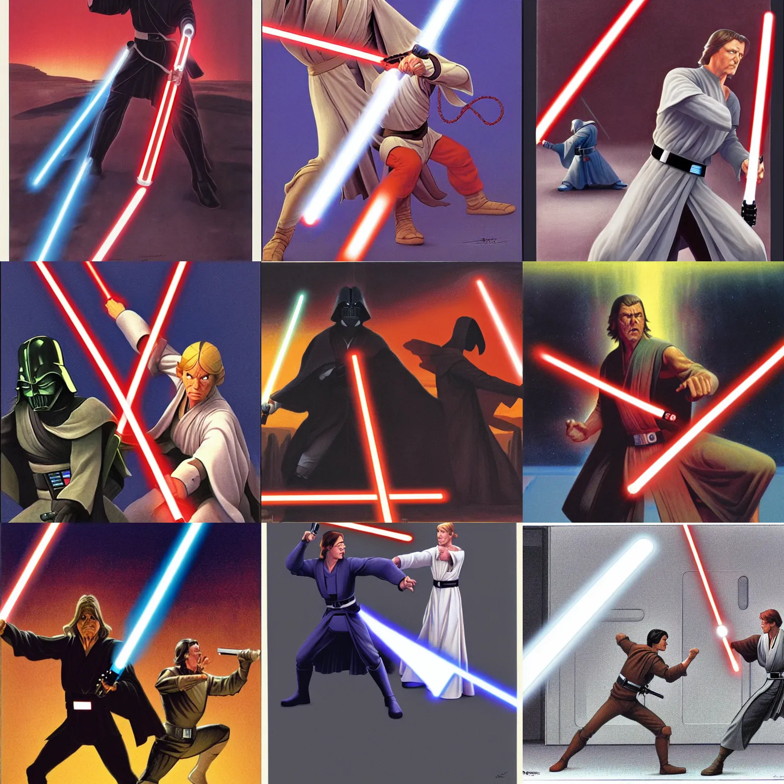 All 7 Lightsaber Combat Forms Explained (& Who Used Which)
