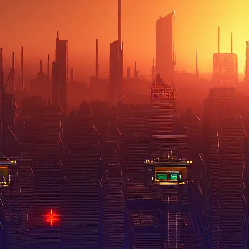 Prompt: distant cyberpunk city skyline silhouette, highly detailed, parallax layer from a gorgeous indie platform game