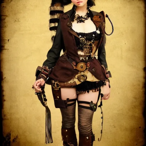 Image similar to steampunk girl