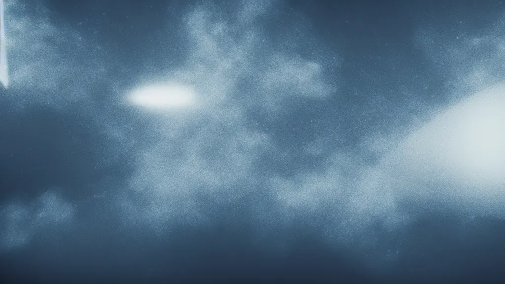 Prompt: particles fly in space to the planet earth, fog, volumetric lighting, mystique, atmospheric, sharp focus, ultra detailed, noir art house, 4 k, cinematic, 3 5 mm