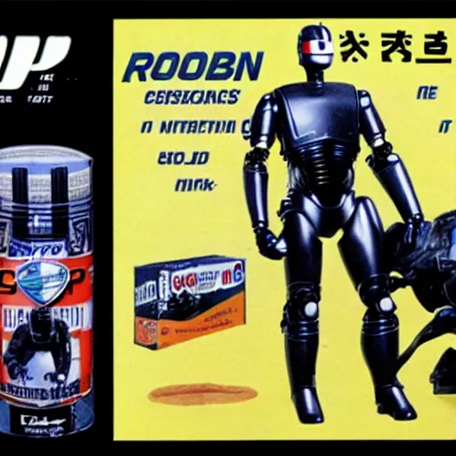 Image similar to robocop got milk commercial