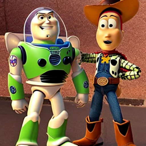 Image similar to buzz and woody