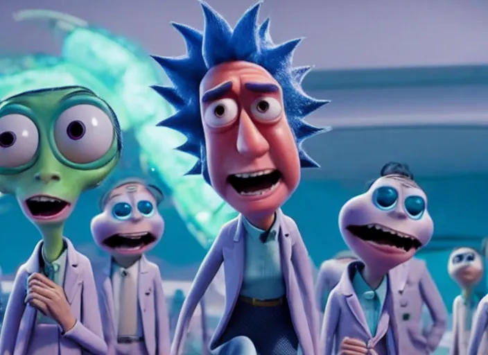 Prompt: film still of rick sanchez in the new pixar scifi movie 4 k,,,,,,,,,,,,,,,,,,,,,,,,,,,,,,,,,,,,,,,,,,,,,,,, aliens