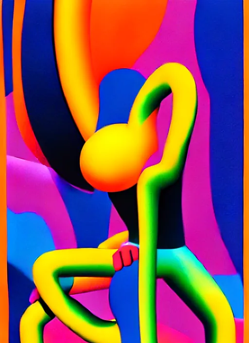 Image similar to abstract statue by shusei nagaoka, kaws, david rudnick, airbrush on canvas, pastell colours, cell shaded!!!, 8 k
