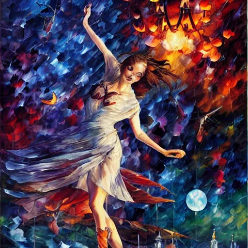 Prompt: rave by arthur adams, charlie bowater, leonid afremov, chiho ashima, karol bak, david bates, tom chambers