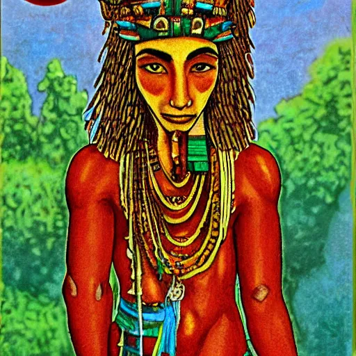 Image similar to ehgyptian mau smoking weed