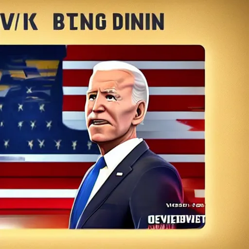 Image similar to screenshot of joe biden as an overwatch character