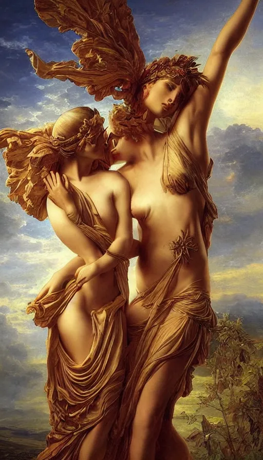 Image similar to psytrance artwork, by guillaume seignac