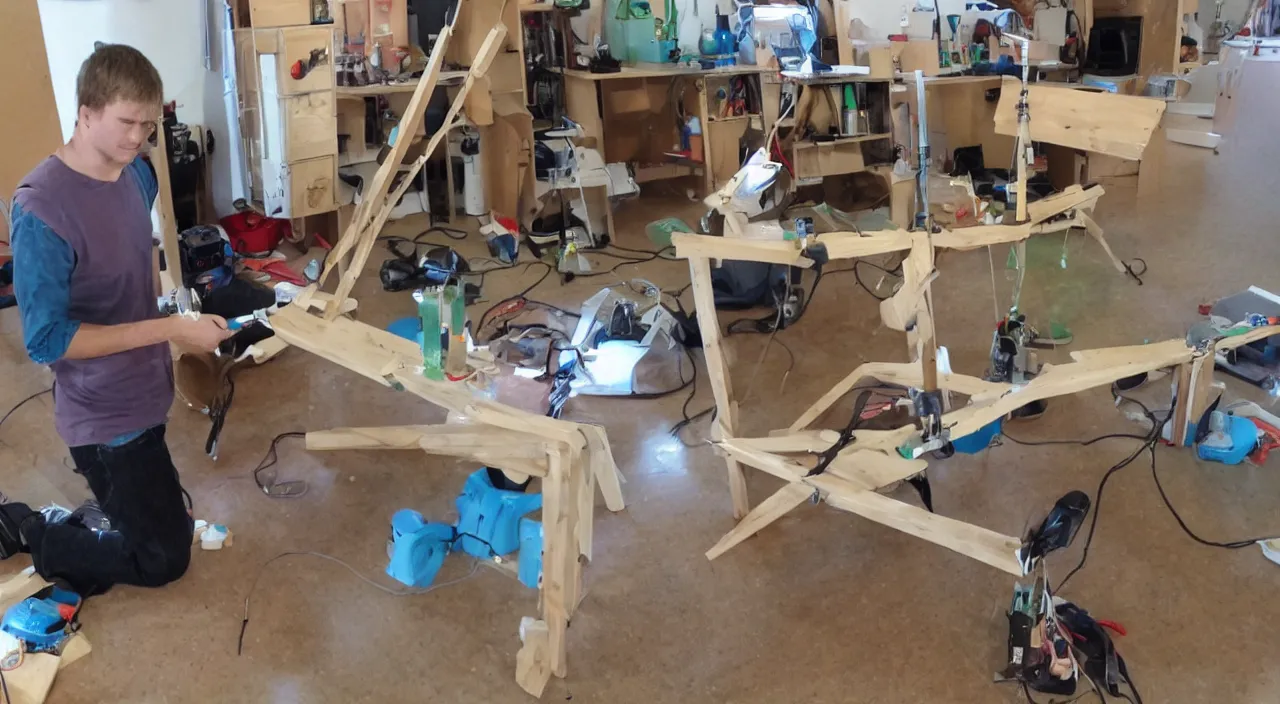 Image similar to homemade diy free energy device contraption