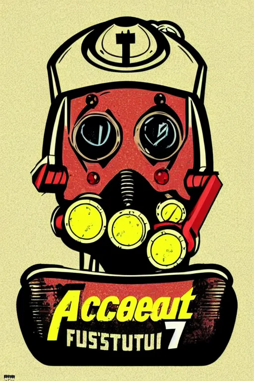 Image similar to fallout 7 6 retro futurist illustration art by butcher billy, sticker, colorful, illustration, highly detailed, simple, smooth and clean vector curves, no jagged lines, vector art, smooth andy warhol style