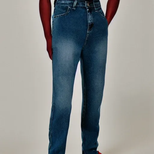 Image similar to man wear a high waist jeans