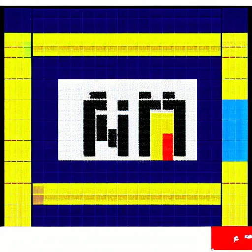Prompt: A picture of the 2024 version of reddit pixel art project r/place