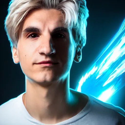 Image similar to xqc in multiverses, 4k, high detail, high-resolution photograph, professional photography, ultra-detail