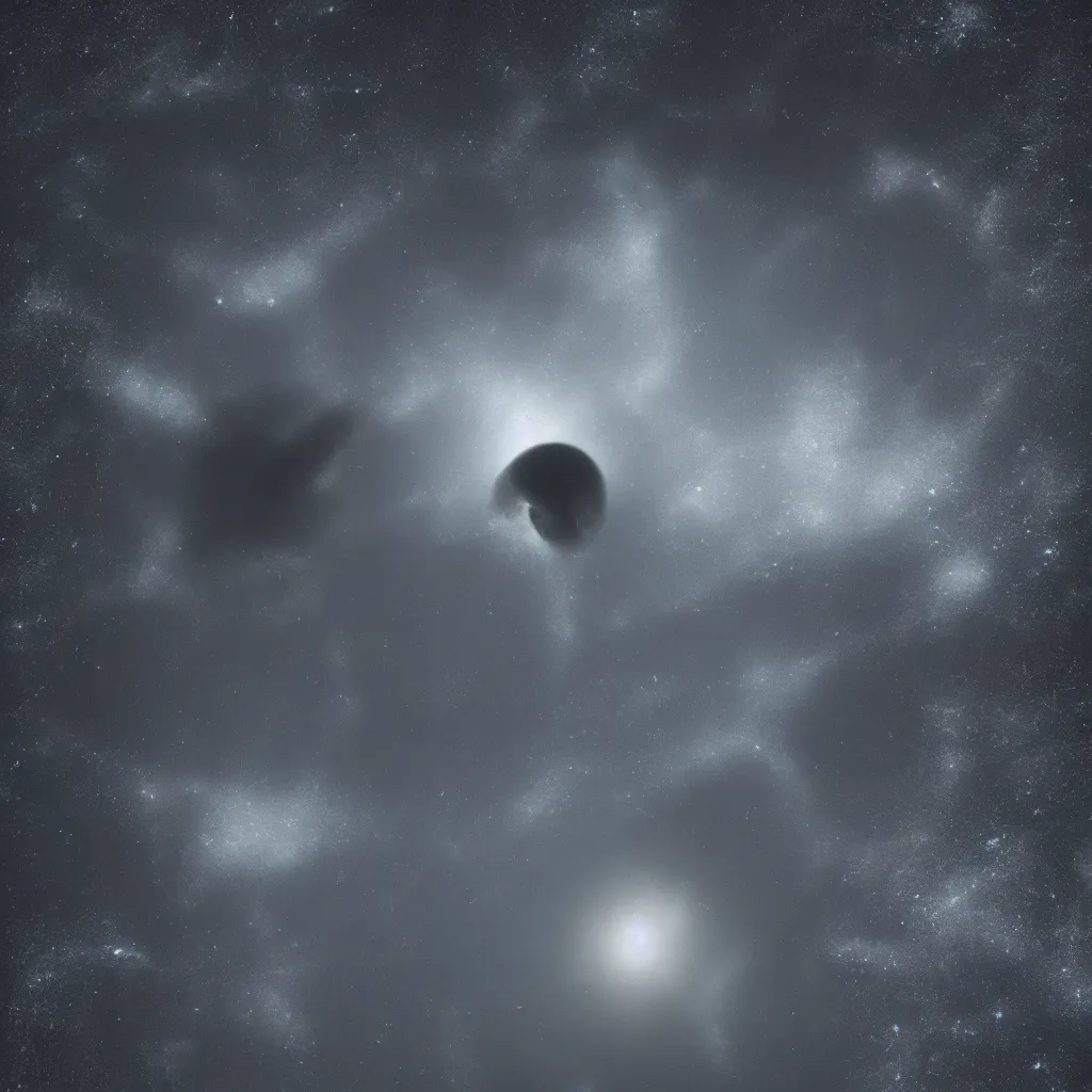 Image similar to space, dark, void of space, stars, crisp focus, NASA photography, octane render,