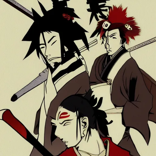 Image similar to samurai champloo by frank rosetta