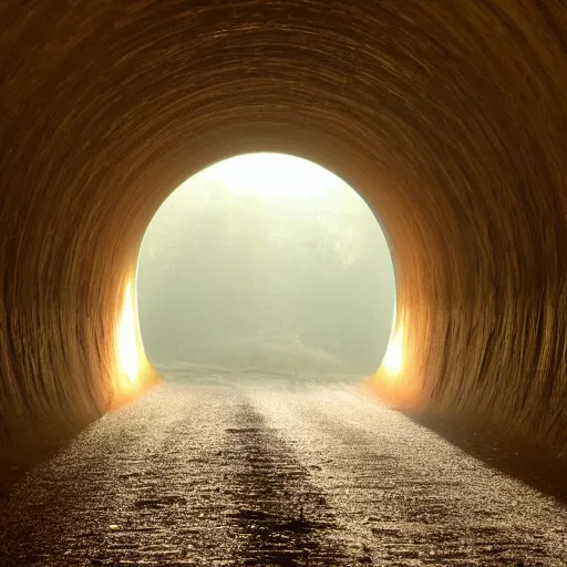 Prompt: light at the end of the tunnel