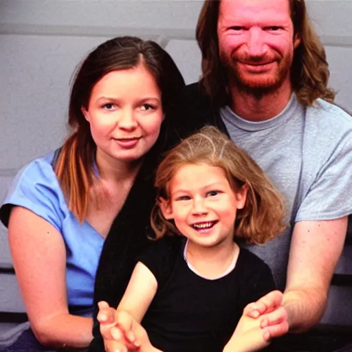 Image similar to aphex twin family photo