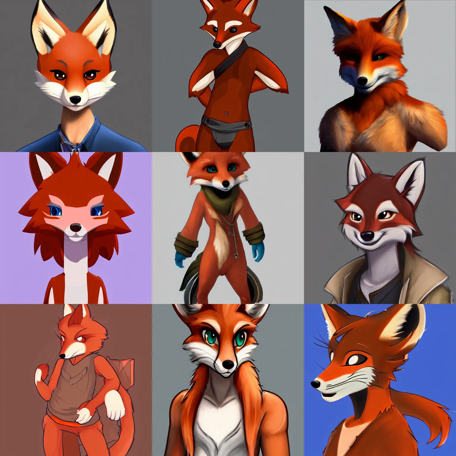 Prompt: extremely beautiful cute cartoon male anthro fox character with styled hair, highly detailed, 4k, FurAffinity, trending on FurAffinity