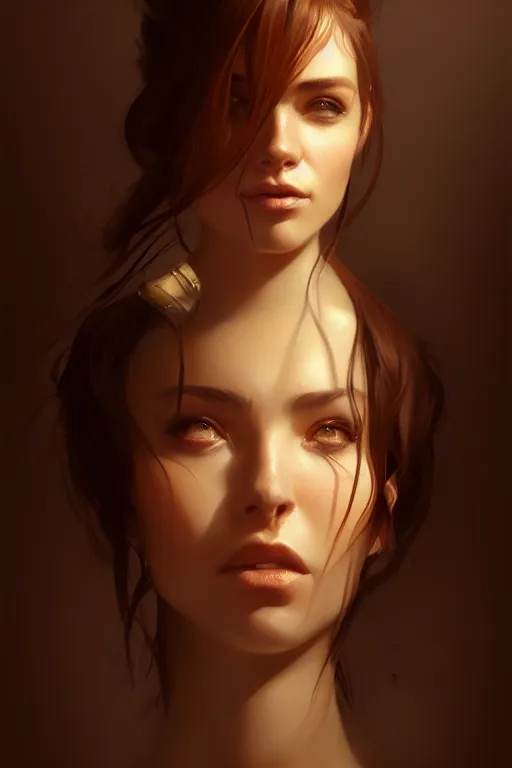 Image similar to portrait of a beautiful model presenting a roll, dramatic lighting, highly detailed, digital painting, artstation, concept art, smooth, sharp focus, illustration, art by wlop, mars ravelo and greg rutkowski