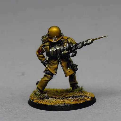 Image similar to an ecstatic Death Korps of Kreig soldier