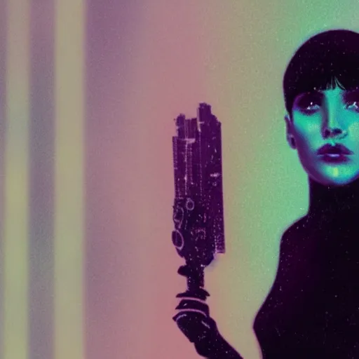 Image similar to portrait of hologram joi from blade runner 2 0 4 9