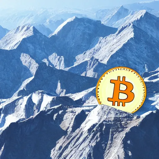 Image similar to mountain of bitcoin