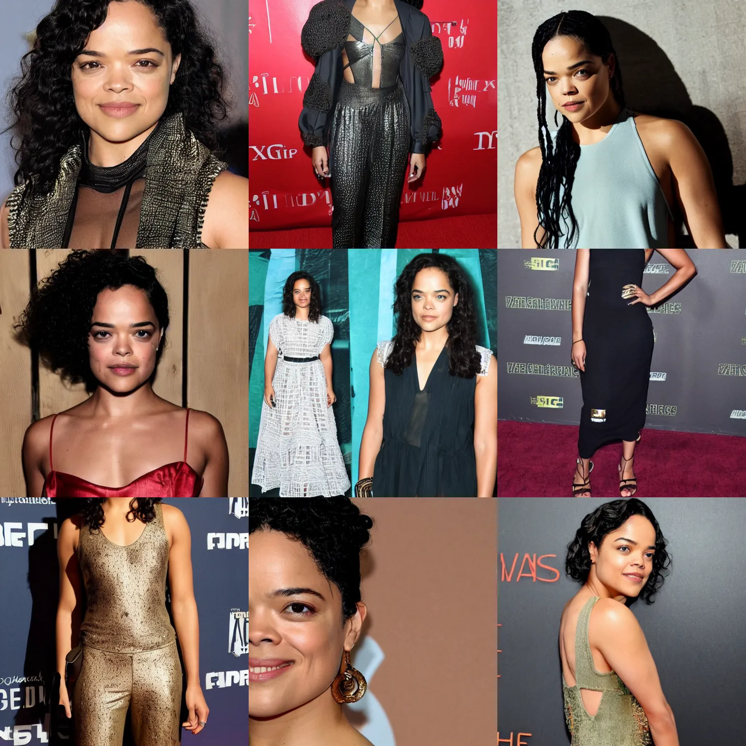 Prompt: tessa thompson