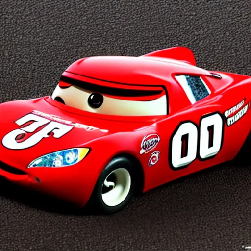 Image similar to Ebay listing of lighting mcqueen, Car on sale, Ebay website, lightning mcqueen being sold online