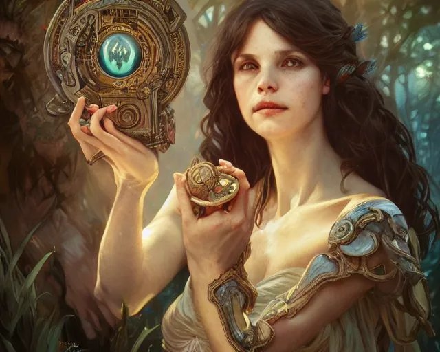 Image similar to photography of sally mann, deep focus, d & d, fantasy, intricate, elegant, highly detailed, digital painting, artstation, concept art, matte, sharp focus, illustration, hearthstone, art by artgerm and greg rutkowski and alphonse mucha