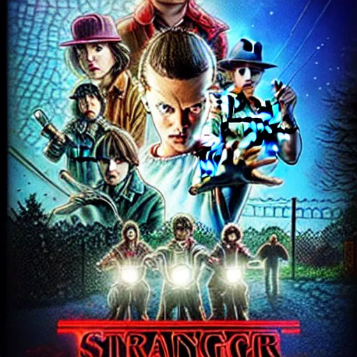 Image similar to stranger things movie poster