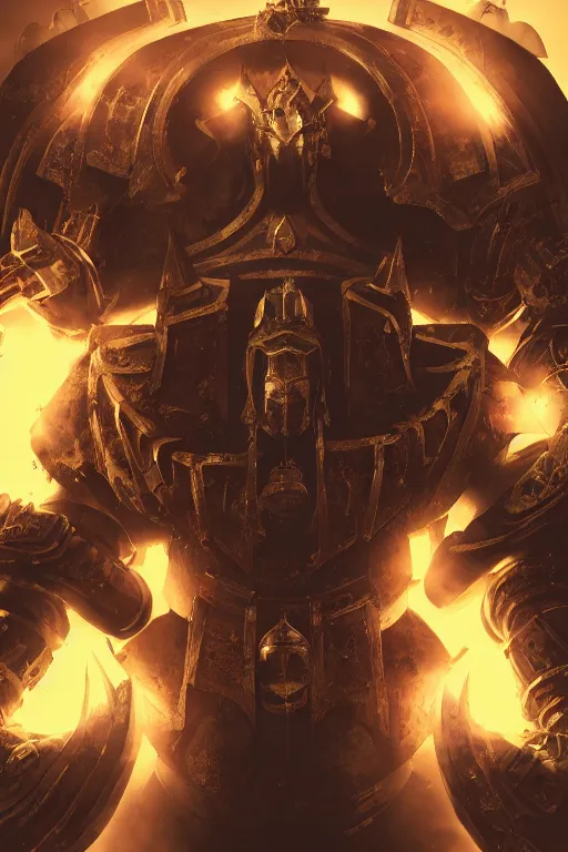 Image similar to queen portrait heros warhammer 4 0 k horus heresy fanart - the primarchs emperor by johannes helgeson animated with vfx concept artist & illustrator global illumination ray tracing hdr fanart arstation zbrush central hardmesh 8 k octane renderer comics stylized