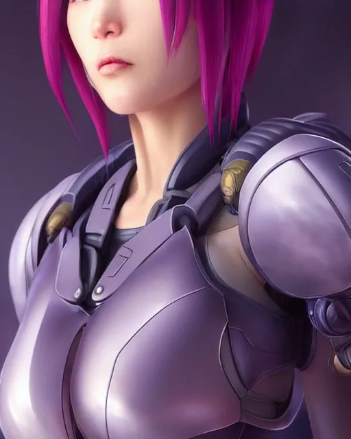 Image similar to weta disney pixar movie still portrait photo of motoko kusanagi the major ghost in the shell : : as cyborg woman by pixar : : by weta, wlop, ilya kuvshinov, rossdraws, artgerm, marvel, maxim cover, latex, octane render, sweaty, iridescent, bright morning, anime, liosh, mucha : :