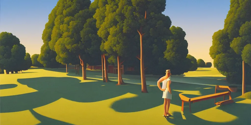 Image similar to the sun, blue sky, summer evening, kenton nelson