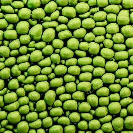 Image similar to a dress made of peas