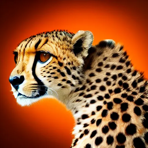 Prompt: “ a corporate log featuring a cheetah, 4 k, graphic design ”