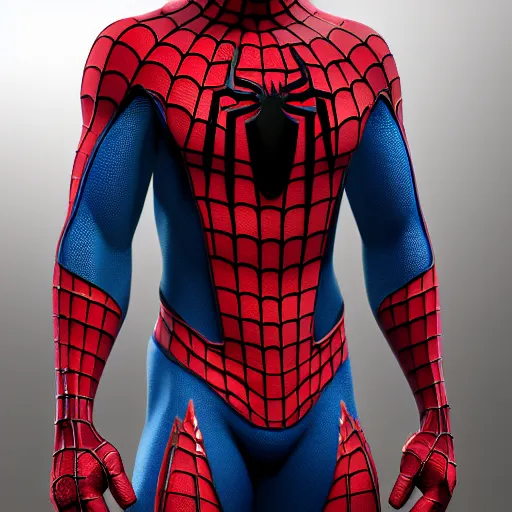 Image similar to Spiderman as free Morgan,muscle extremely detailed, fantastic details full face, mouth, trending on artstation, pixiv, cgsociety, hyperdetailed Unreal Engine, optimization 4k 8k ultra HD, WLOP