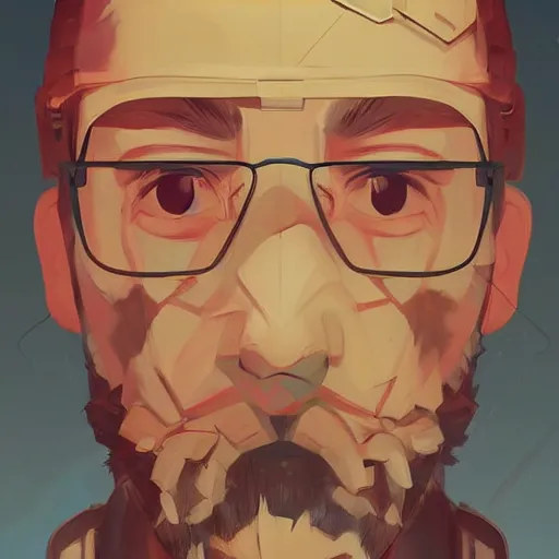 Image similar to face icon stylized minimalist call of duty modern warfare, loftis, cory behance hd by jesper ejsing, by rhads, makoto shinkai and lois van baarle, ilya kuvshinov, rossdraws global illumination