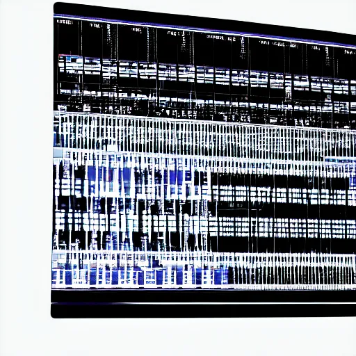 Prompt: mri scan of a sound synthesizer