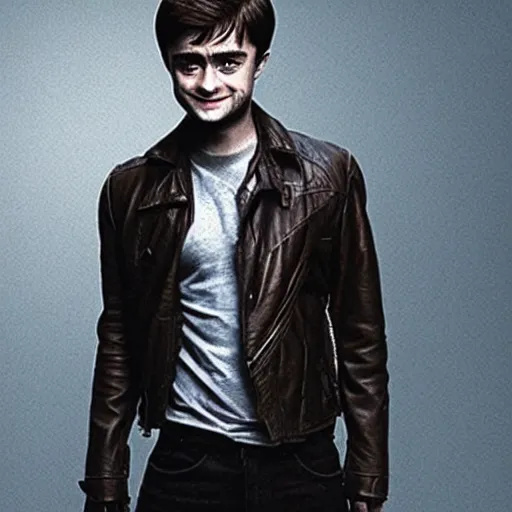 Image similar to daniel radcliffe as the terminator